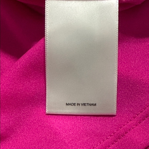 Express women’s medium Satin V-Neck Sleeveless Tie Waist Surplice Midi Dress - Picture 11 of 16